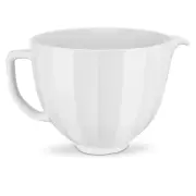 Kitchenaid 4.7L White Shell Ceramic Bowl KSM2CB5PWS