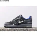 NIKE AIR FORCE 1 "WORLD CHAMP"黑紫金腰帶 百搭滑板鞋DR9866-001 男女鞋