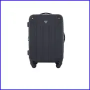 Chicago 20" Expandable Hardside Spinner Luggage - Stylish Black Travel Essential