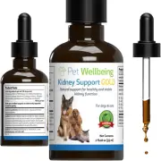 Kidney Support Gold for Cats - Natural 2Oz Supplement for Feline Health
