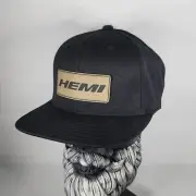 New Hemi Hat Flexfit 110 Snapback Leatherette Hat Patch Mopar Ram Dodge