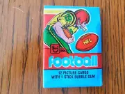 One Scarce 1979 Topps Football Factory Sealed 12 Card Wax Pack EARL CAMPBELL RC?