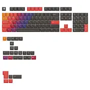 Glorious GPBT Gradient Keycaps Set Celestial Fire