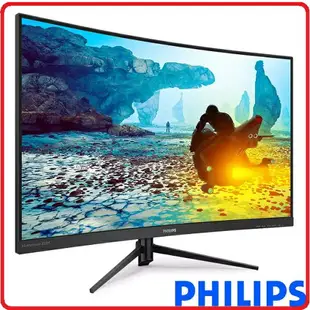 PHILIPS 飛利浦 322M8CP 32型曲面電競螢幕 240Hz反應/0.5ms極速/HDMI/DP