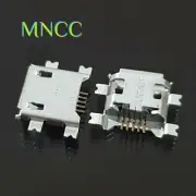 1 x USB Micro B Female 5 Pin 4 Pad SMD USB Connector Charging Port Socket DIY