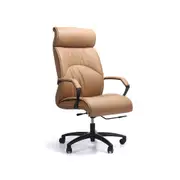 Modern Furniture ARTURO High Back Office Chair - Tan & Black