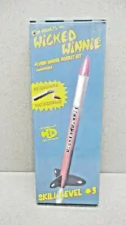FUN ROCKETS INC WICKED WINNIE FLYING MODEL ROCKET KIT NO. 1203
