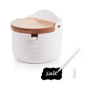 "Sugar Container, Ceramic Sugar Bowl with Lid and Spoon, Salt Cellar, Sugar J...