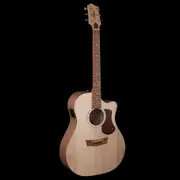 Pratley Entertainer OM Cutaway Acoustic Guitar Solid Maple Bunya Top w/Pickup