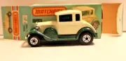 MATCHBOX LESNEY SUPERFAST MB73 MODEL A FORD CREAM/GREEN NOS VINTAGE 1979