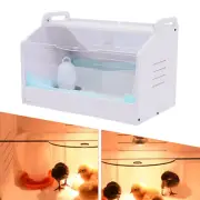 Poultry Reptiles Brooder With Heating Lamp Bulb For Parrots / Birds / Chicks AU