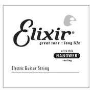Elixir #15256 Electric Guitar Music Instrument Nano Coating 0.056 Single String