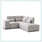 Foret 4 Seater Sofa Modular Corner Lounge Couch Fabric Right Chaise Beige L Shap