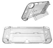Clear Hard Case Protective Cover Crystal Shell for Nintendo Switch and OLED