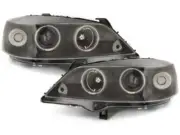 Scheinwerfer for Opel ASTRA G 1997-2004 Standlichtringen CCFL Schwarz AU LPOPA5W