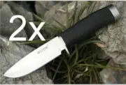 ** FREE SHIPPING ** 2 x Outdoor Knives Standard Fixed Blade For Hunting, Camping