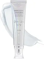 FACESCANADA Strobe Cream - Silver, 30Ml | Primer + Highlighter + Moisturizer | Shea Butter & Hyaluronic Acid | Intense Hydration | Flawless Radiant Dewy Skin | Illuminating & Glowing Makeup Base