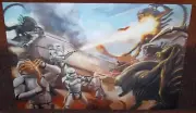 Star Wars Stormtroopers vs Aliens 11 x 17 Lenticular 3D Art Print
