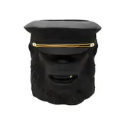 Garden Glory mon-ey Flower/Plant Pot Centerpiece Tabletop Decor Large Black