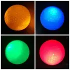 4 Pieces Glow In Dark LED Light Up Golf Ball Official Size Tournament Ball