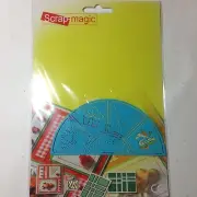 Scrap-magic Stencil-Piercing & Cutting MaS008
