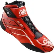 Omp One-S Shoes Red/Black/White Size 41 Fia 8856-2018