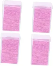 Beavorty Lash Extension Glue Remover Pads 800pcs Nail Polish Remover Wipes Gentle Formula