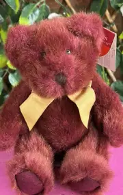 RUSS BEAR From The Past ‘Tinker’ 20cm Red Teddy Bear Soft Toy Plush VGC BNWT