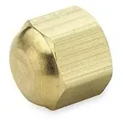 Parker 640F-6 3/8' Brass SAE 45 Degree Cap