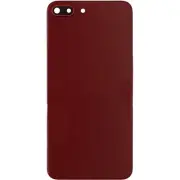 iPhone 8 Plus Back Glass without Camera Lens Red NO LOGO