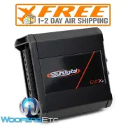 SOUNDIGITAL EVOX 400.4 4-OHM MINI 4-CHANNEL 400W RMS MOTORCYCLE AMPLIFIER NEW