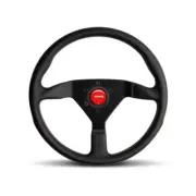 For Monte Carlo 350 Steering Leather Red Stich (for: Fiat)