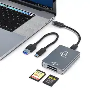 CFexpress Type A/SD Card Reader USB C, 10Gbps CFexpress Type A Card Reader wi...
