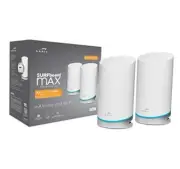 SURFboard mAX Tri-band Mesh Wi-Fi 6 System - AX6600 2 AX6600 Wi-Fi 6 Routers