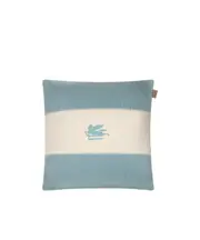 LINEN CUSHION WITH EMBROIDERED PEGASO One size Multicolor