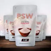 Kosher Salt, Himalayan Pink Edible Salt Sea Salt Fine Grain 5lb For Cooking