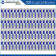 2 Boxes Of 100 Scalpel Blades #11 Surgical Dental Ent Instruments