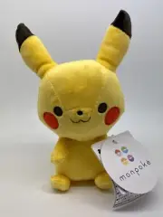 monpoke Washable Plush Pokemon Pikachu - Pokemon Nintendo Pocket Monster Baby