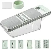 Vegetable Slicer | Kitchen Vegetable Slicer Dicer Cutter | Reusable Manual Multifunctional Food Dicer for Home Cooking, Salad, French Fry, Fruit, Garlic