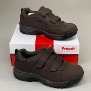 PROPET Cliff Walker Low Strap Shoes XX(5E) Men's SZ 9.5 Black MBA023LBCH-E-09H