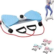 Waist Twister Machine with Resistance Bands - 300 lbs Weight Capacity, Waist Twist Workout Machine, Non-Slip Twist Board for Exercise & Core Workouts