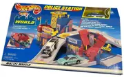 Hot Wheels World Mattel Police Station Vintage 1999 #65696-99 Two Car Launchers