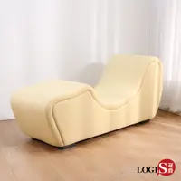 在飛比找PChome24h購物優惠-LOGIS 休閒沙發椅 造型沙發 皮革沙發【PSS88】