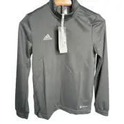 Adidas Long Sleeve Gray Boys Pull Over 1/4 Zipper NEW