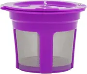 Coffee Capsules Cup Refillable Reusable Coffee Capsule Pods Integrated Design Stainl Steel Mesh Strainer Replacement for 2.0 and 1.0 Purple 1 PCS