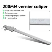 200mm Vernier Caliper Stainless Steel Scriber Caliper 8 inch Measuring Tools