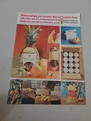 West Virginia Pulp And Paper Print Ad 1963 8x11
