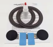 Design Acoustics PS3 PS-3 Subwoofer 6.5" Foam Kit Speaker w/ Shims & Dust Caps!