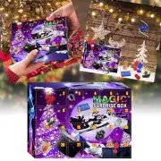Christmas Gifts Box Countdown Calendar Magic Props Toys Advent Calendar Gift GT