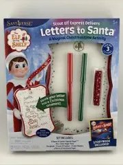 Elf on The Shelf Book and Letters to Santa set Shrinky Dinks Christmas Ornaments
